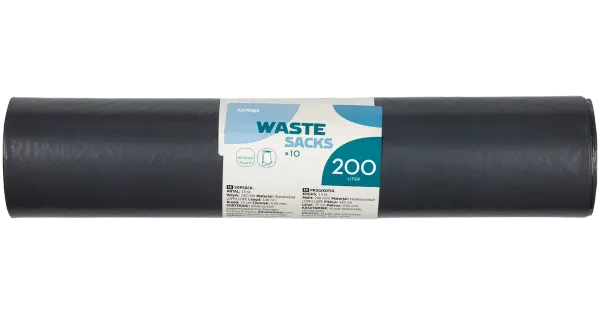 Coop prügikott 200l 10tk