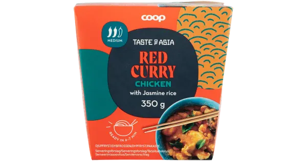Coop Punane Karrikana Riisiga 350 g