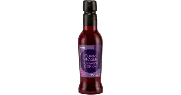 Coop punase veini äädikas 250 ml