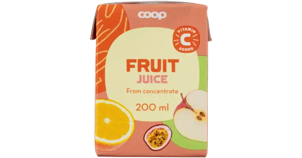 Coop puuviljajook 200 ml
