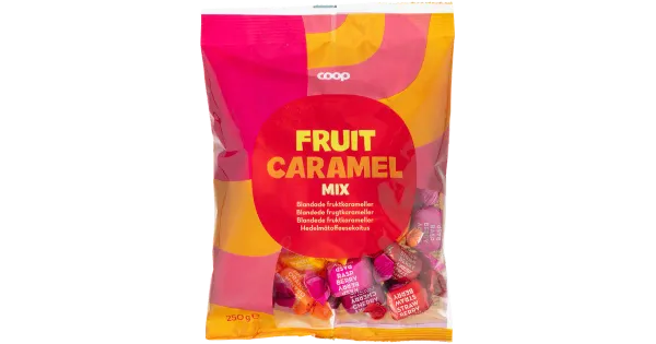 Coop Puuviljakaramellide segu 250g