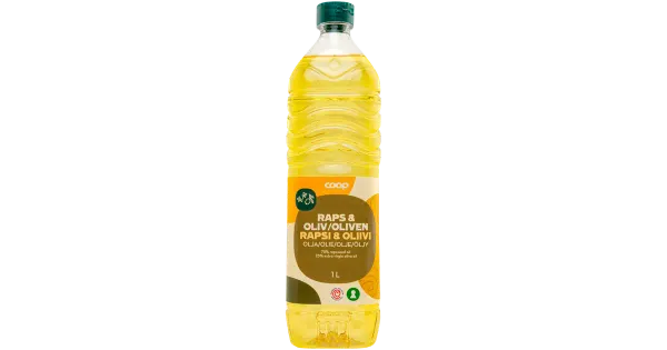 Coop rapsiõli ja ekstra-väärisoliiviõli segu 1l