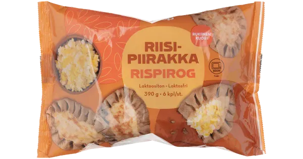 Coop Riisipirukad 6 Tk, 390 G