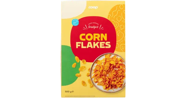 Coop röstitud maisihelbed 500g