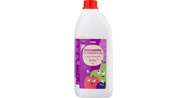 Coop segujoogi kontsentraat 1+3 1,5l