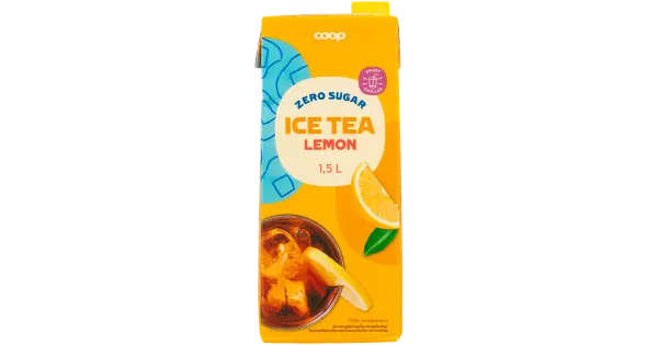 Coop sidruni jäätee suhkruvaba 1,5L