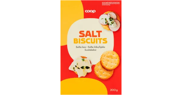Coop soolased küpsised 200g