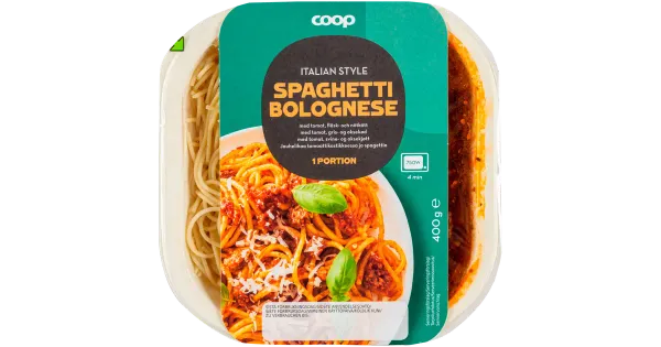 Coop Spaghetti Bolognese 400 G
