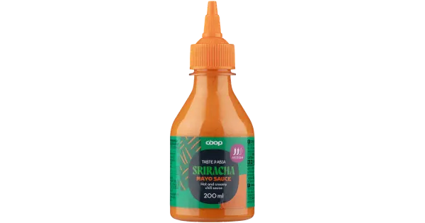 Coop sriracha mayo kaste 200 ml