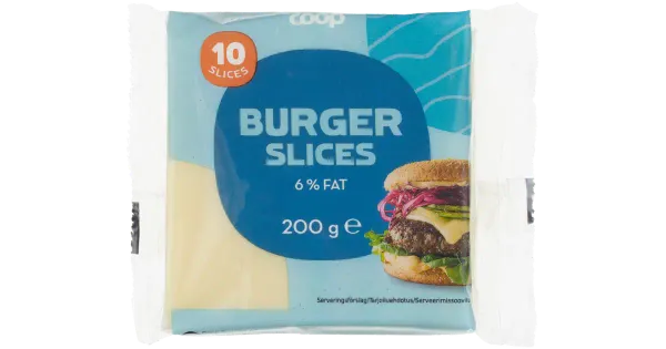 Coop sulatatud juustuviilud 6%, 200g