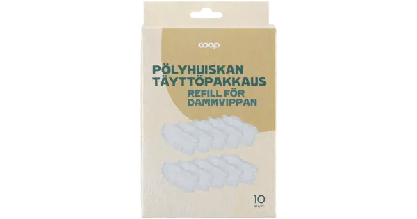 Coop täidispakk tolmuharjale 10tk