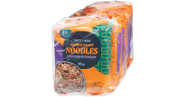 Coop täisteranuudlid (91%) vürtsisegu ja kana maitsega(9%) 425g