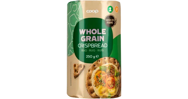 Coop täisterarukkijahust näkileib 250g