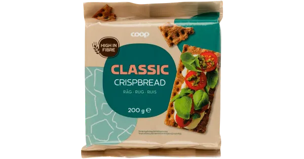 Coop täisterarukkist näkileib 200 g