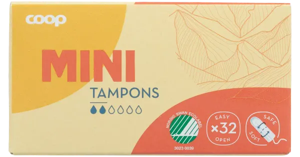 Coop tampoonid Mini 32tk
