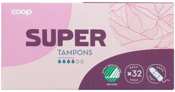 Coop tampoonid Super 32tk