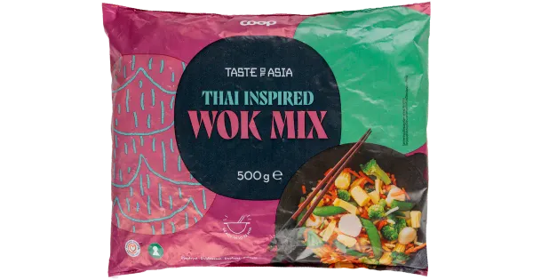 Coop Taste of Asia Wokiroog Thai 500 g