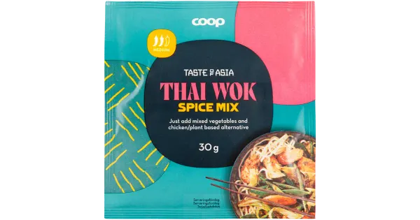Coop thai wok maitseainesegu 30 g