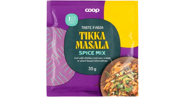 Coop tikka masala maitseainesegu 35 g