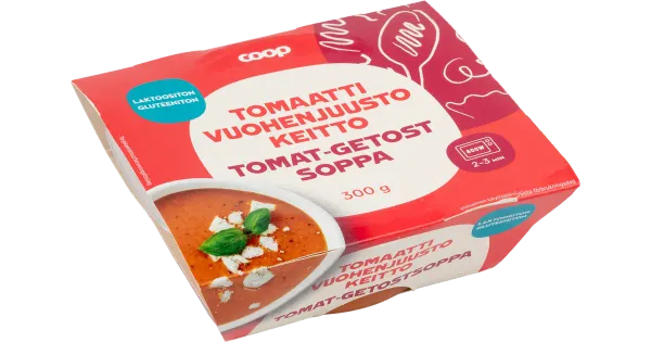 Coop Tomati - Kitsejuustusupp 300 G