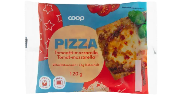 Coop Tomati-mozzarella pitsa 120g