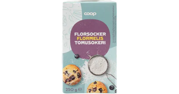 Coop tuhksuhkur 250g