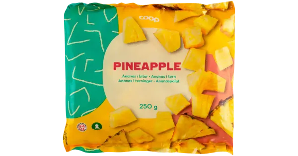 Coop Tükeldatud Ananass 250 g