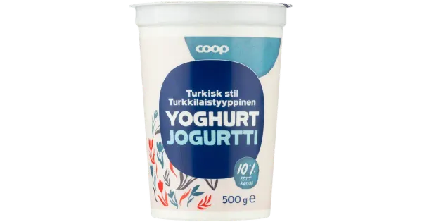 Coop Türgi jogurt 10% 500g
