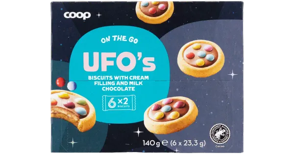 Coop ufo küpsis 140g