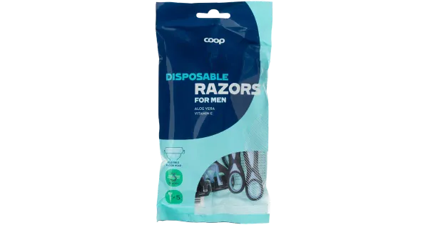 Coop ühekordsed raseerijad 3-tera 5tk