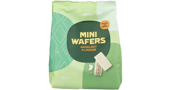 Coop vahvlid metspähkli 180g
