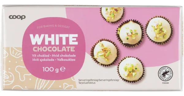 Coop valge šokolaad 100 g