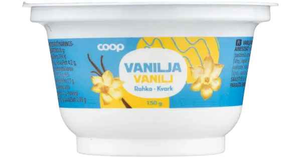 Coop vanilli kohupiimakreem, 150 g