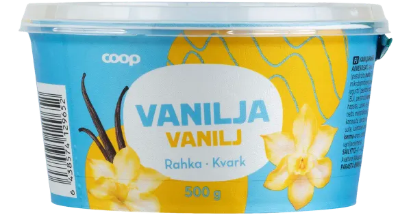 Coop vanillimaitseline kohupiim 3,5%, 500 g