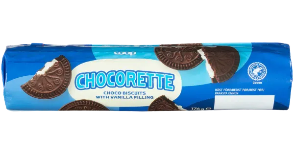 Coop vanillitäidisega küpsis 176 g