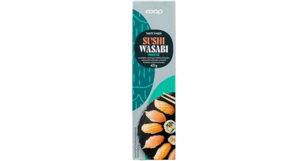 Coop vasabi-pasta sushile 43 g