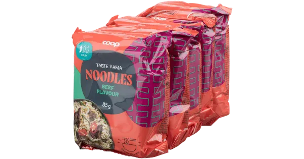 Coop veiselihamaitselised nuudlid 5x85g
