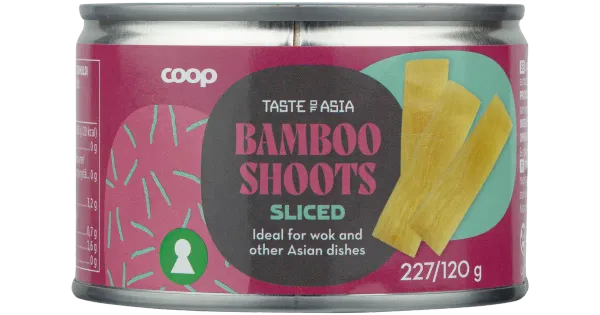 Coop viilutatud bambusevõrsed 227/120 g
