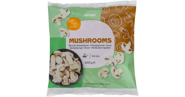 Coop Viilutatud šampinjon 400 g