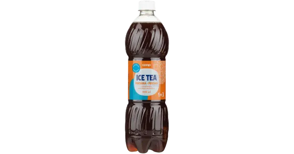 Coop virsiku jäätee suhkruvaba kontsentraat 1+3 0,9 l