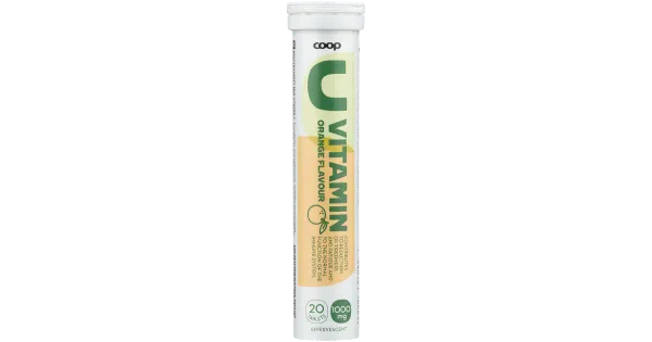 Coop Vitamiin C 1000mg apelsin 20tbl