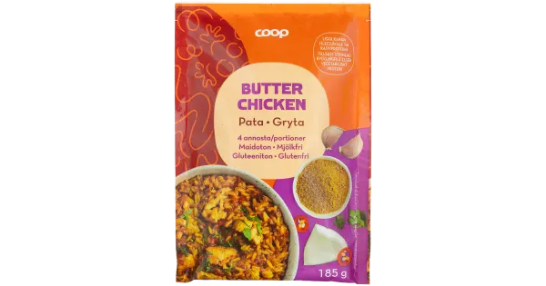 Coop võikana koostisosad, 185 g