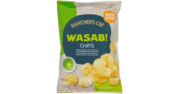 Coop wasabimaitselised kartulikrõpsud 175 g