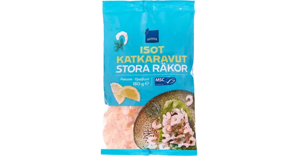 CoopSsuured Kooritud Krevetid 150 g