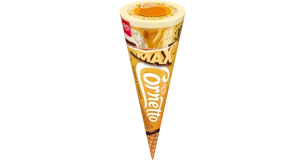 Cornetto Laktoosivaba Mango & Vaniljejäätis 115 ml/82 g