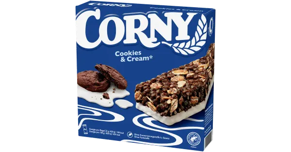 Corny Classic 6-pakk küpsise ja kreemi 138g