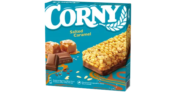 Corny classic 6-pakk soolakaramelli 138g