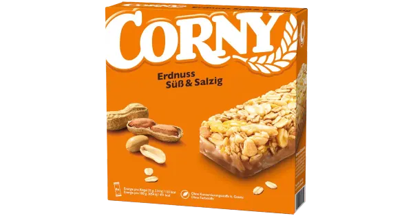 Corny müslibatoon maapähkli 6 x 25 g
