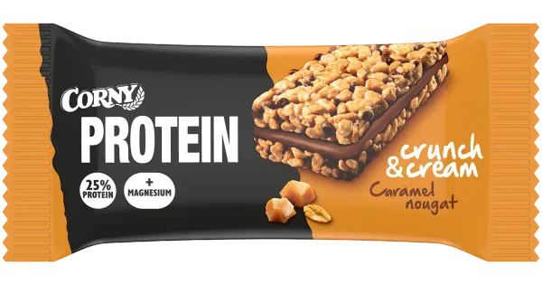 Corny proteiinibatoon 35g Crunch&Cream pähkli