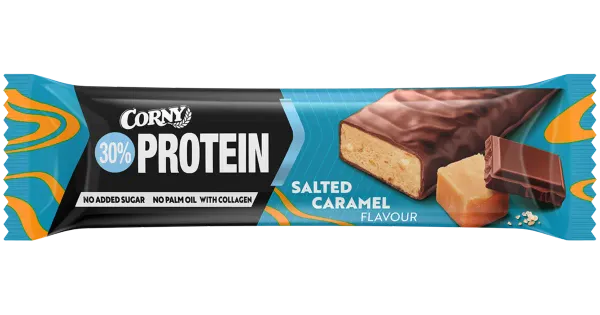 CORNY Protein Power proteiinibatoon soolakaramelli 50g